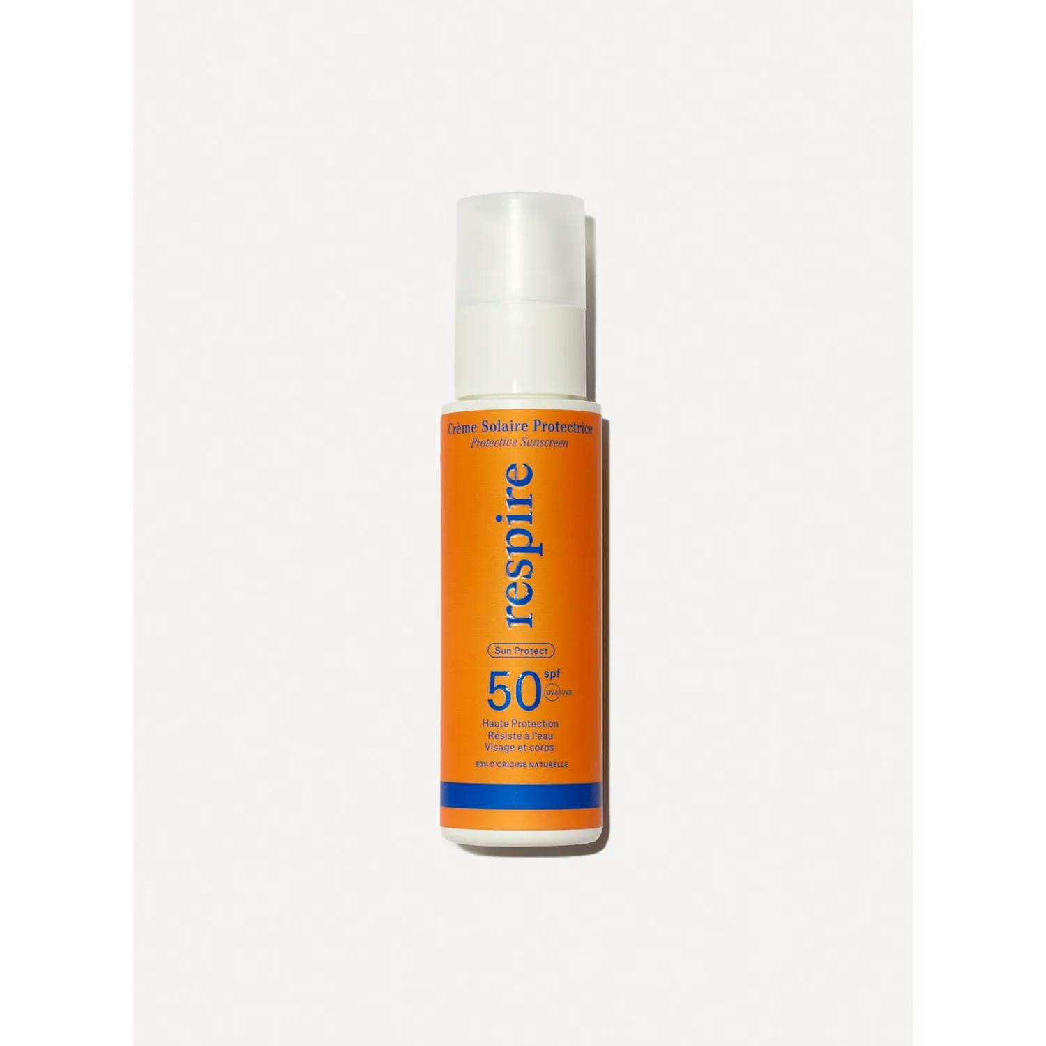 Crème Solaire Protectrice SPF 50 I Respire