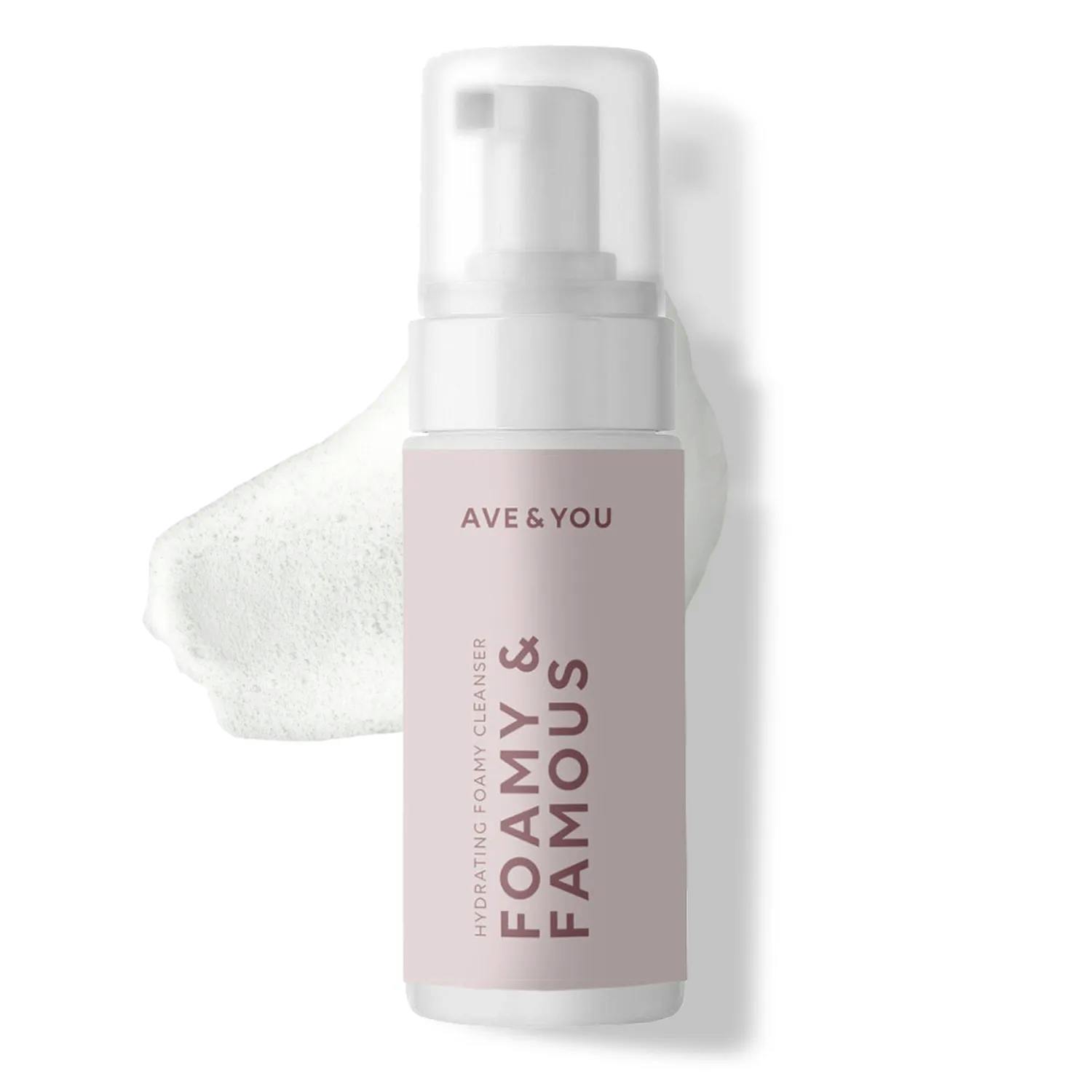 Buy Hydrating Cleansing Foam Online | FOAMY & FAMOUS Cleanser - AVE & YOU